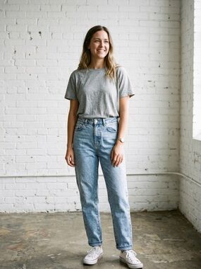 Dynamite Claudia High‑Rise Jeans – Size 27 | Modern Minimalist Denim Clean‑Girl